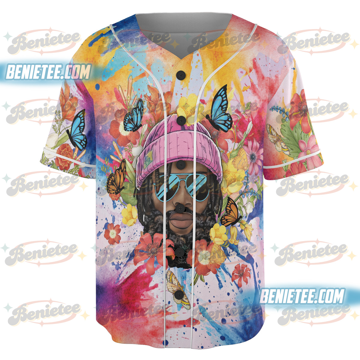 Tyler Inspired Concert Baseball Jersey, Retro Streetwear “Call Me at The Garden” Jersey - Image 4
