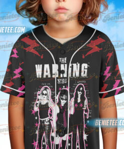 Alternative view of The Warning Tour 2025 Baseball Jersey , The warning Tour Jersey