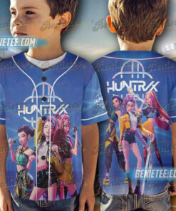 Alternative view of Demon Hunter Baseball Jersey, Derpy the Tiger & Bird Demon Hunter Jersey