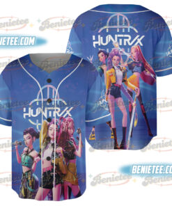 Demon Hunter Baseball Jersey, Derpy the Tiger & Bird Demon Hunter Jersey