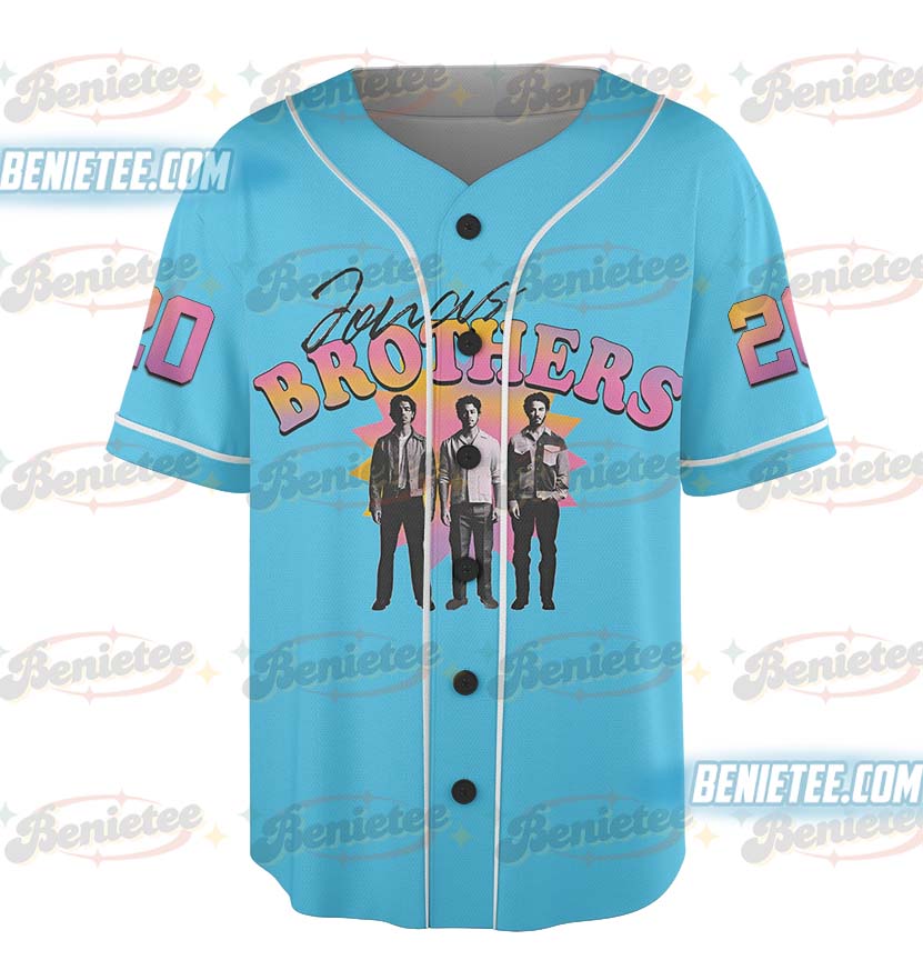 Albums 20th Anniversary Of Jonas Jersey, Living The Dream Tour 2025 Shirt, Jonas Brother Merch, Joe Jonas T-shirt - Image 5
