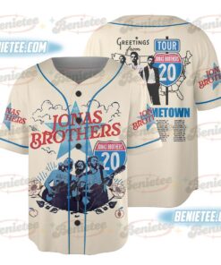 Jonas Bros 2025 Tour Baseball Jersey, Jonas 20 Anniversary Shirt, Nick, Joe, Kevin Jonas Shirt, Jonas Brothers Shirt