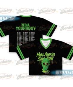 Youngboy Hiphop Vintage Crop top Football Jersey, NBA Youngboy 2025 Masa Tour Jersey, NBA Youngboy Masa Albums Shirt