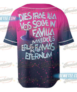 Alternative view of Kpop Demon Hunters Baseball Jersey, Jinu Dark version Jersey