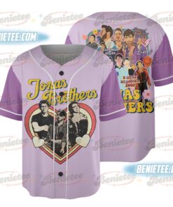 Jonas Bros 20th Annivesary Tour 2025 Baseball Jersey, Vintage Jonas Brothers Shirt, Retro 90s Tee