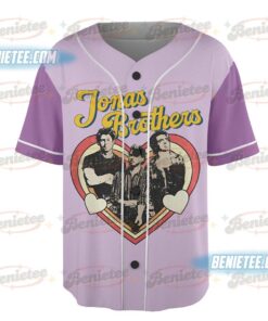 Alternative view of Jonas Bros 20th Annivesary Tour 2025 Baseball Jersey, Vintage Jonas Brothers Shirt, Retro 90s Tee
