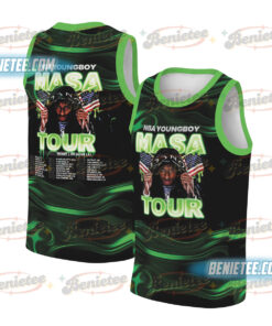 Young boy Never Broke Again Basketball Jersey, NBA YoungBoy Concert Tour Jersey