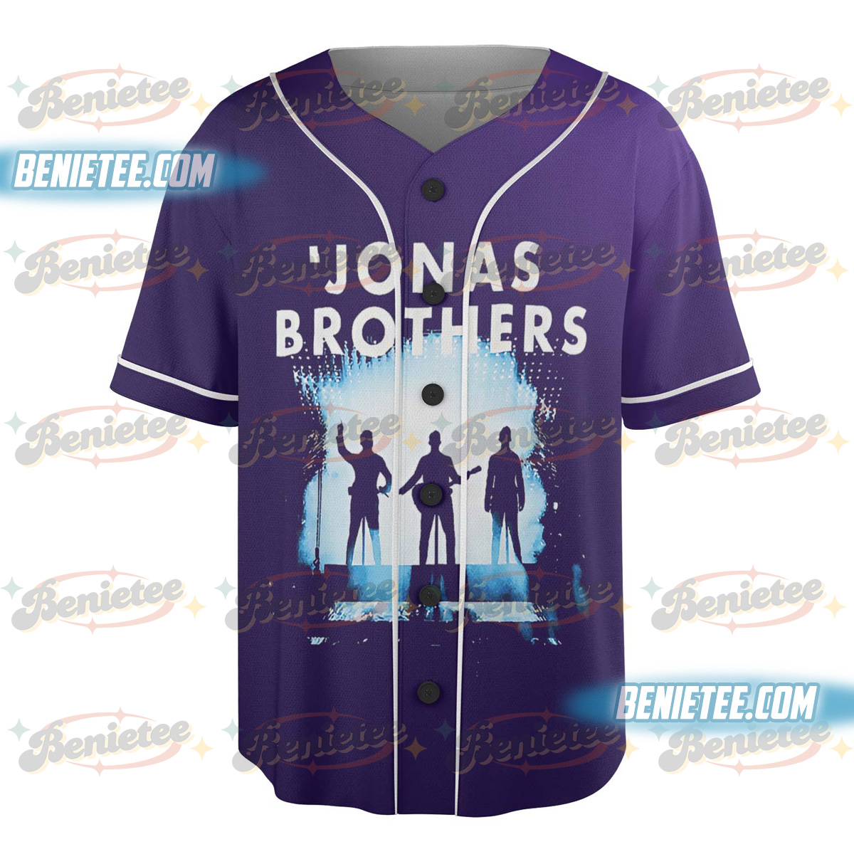 Albums Jonas Brothers Baseball Jersey, Living The Dream Tour 2025 Jersey - Image 4