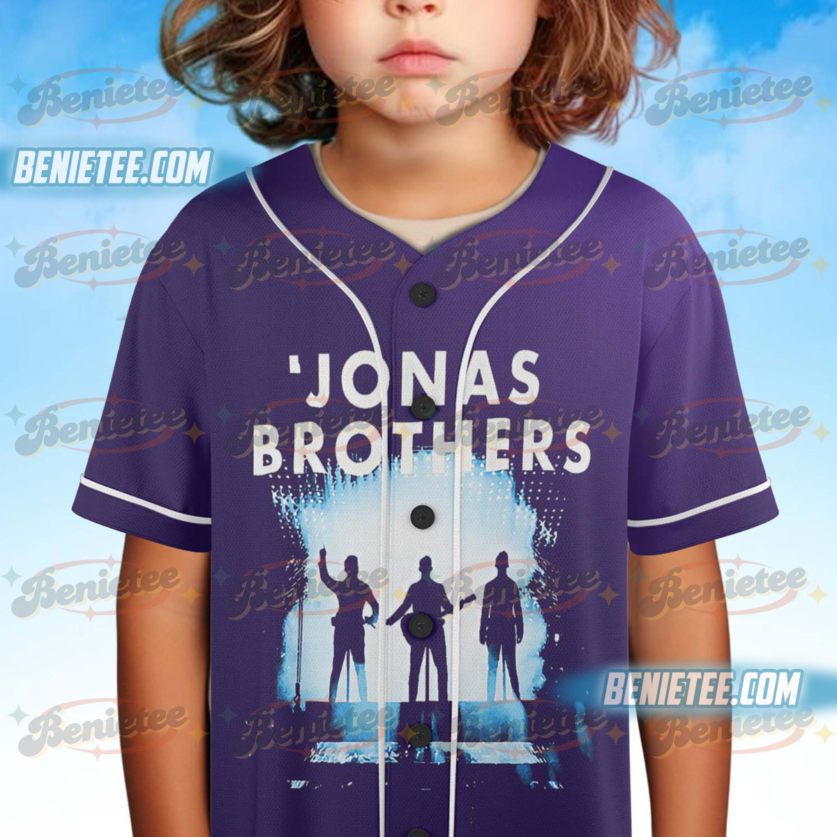 Albums Jonas Brothers Baseball Jersey, Living The Dream Tour 2025 Jersey - Image 5