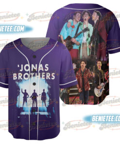 Albums Jonas Brothers Baseball Jersey, Living The Dream Tour 2025 Jersey