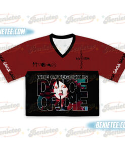 Alternative view of Lady Gaga The Mayhem Ball Tour Croptop Football Jersey, Concert 2025 Jersey