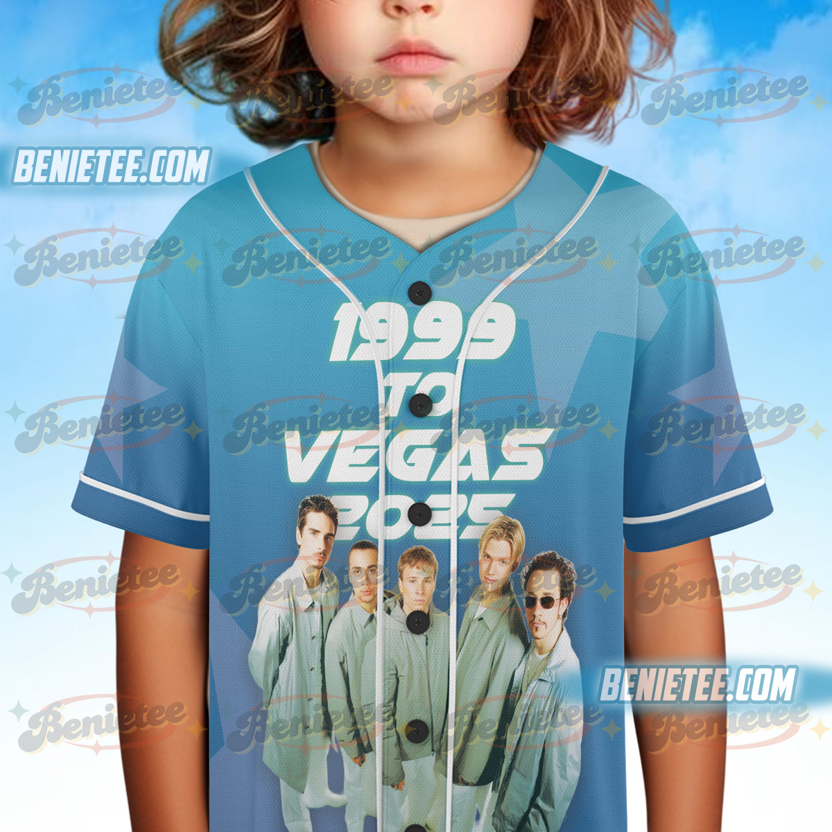 Backstreet Boys I was There Concert Baseball Jersey, Backstreet Band Tour 2025 Vintage Jersey, 1999 to Vegas 2025 Shirt - Image 3
