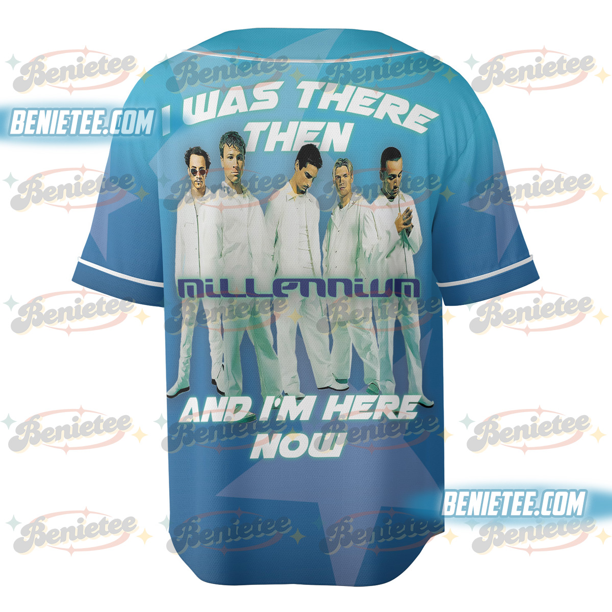 Backstreet Boys I was There Concert Baseball Jersey, Backstreet Band Tour 2025 Vintage Jersey, 1999 to Vegas 2025 Shirt - Image 4