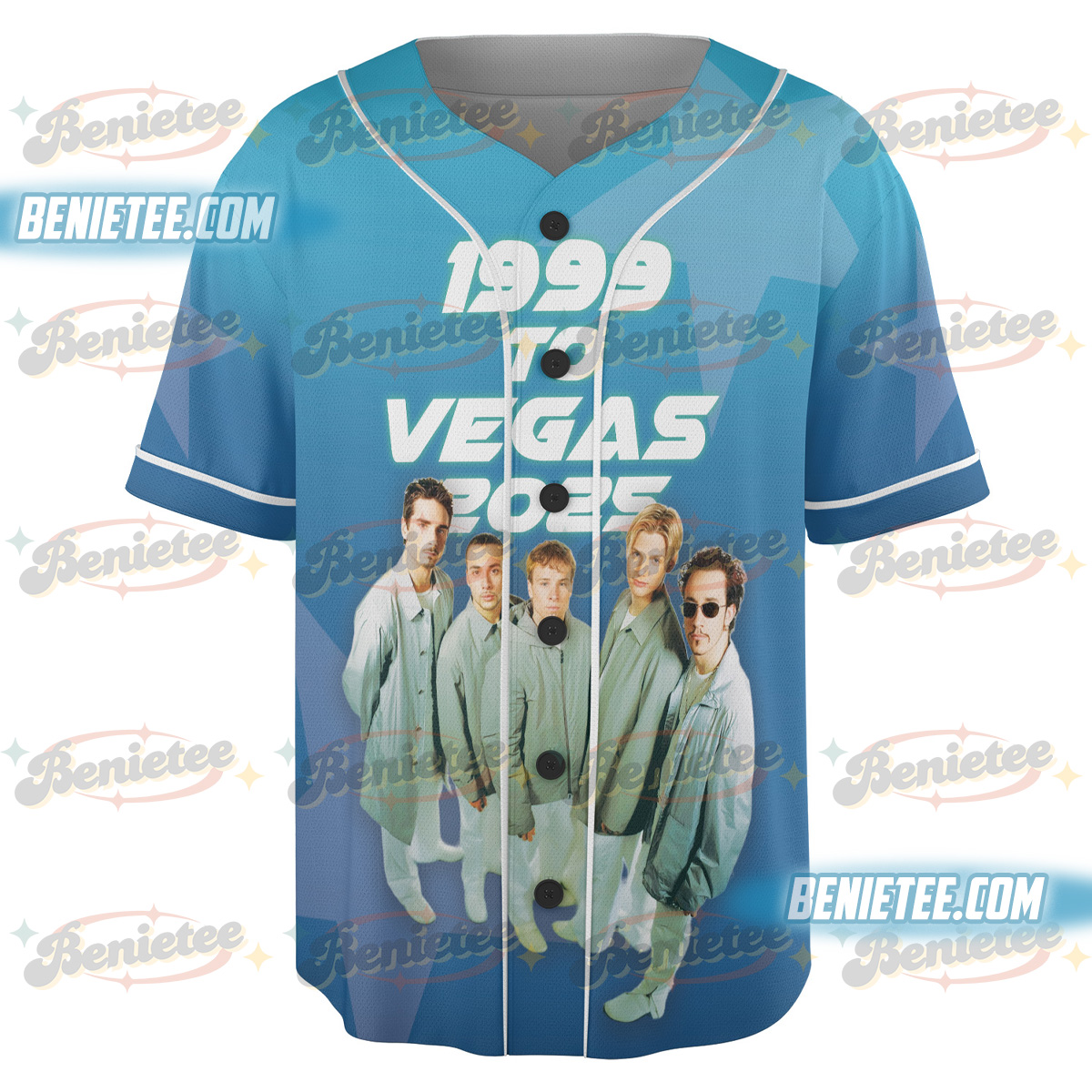 Backstreet Boys I was There Concert Baseball Jersey, Backstreet Band Tour 2025 Vintage Jersey, 1999 to Vegas 2025 Shirt - Image 5