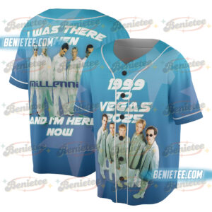 Backstreet Boys I was There Concert Baseball Jersey, Backstreet Band Tour 2025 Vintage Jersey, 1999 to Vegas 2025 Shirt