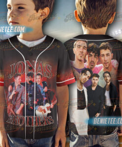 Alternative view of Jonas Brothers Upcycled Concert Baseball Jersey