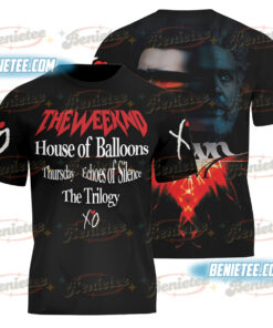 The Weeknd Poster Baseball Jersey, Concert Streetwear Jersey