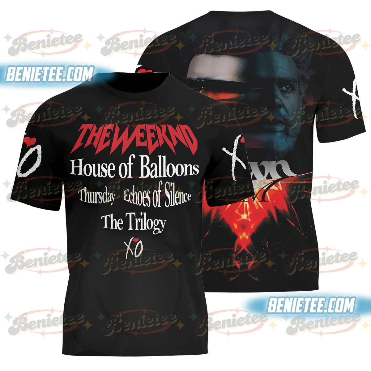 The Weeknd Poster Baseball Jersey, Concert Streetwear Jersey