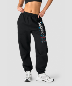 Alternative view of Hollow Knight Silksong Sweatpants, Hollow Knight Gaming Pants, Gothic Indie Game Gift