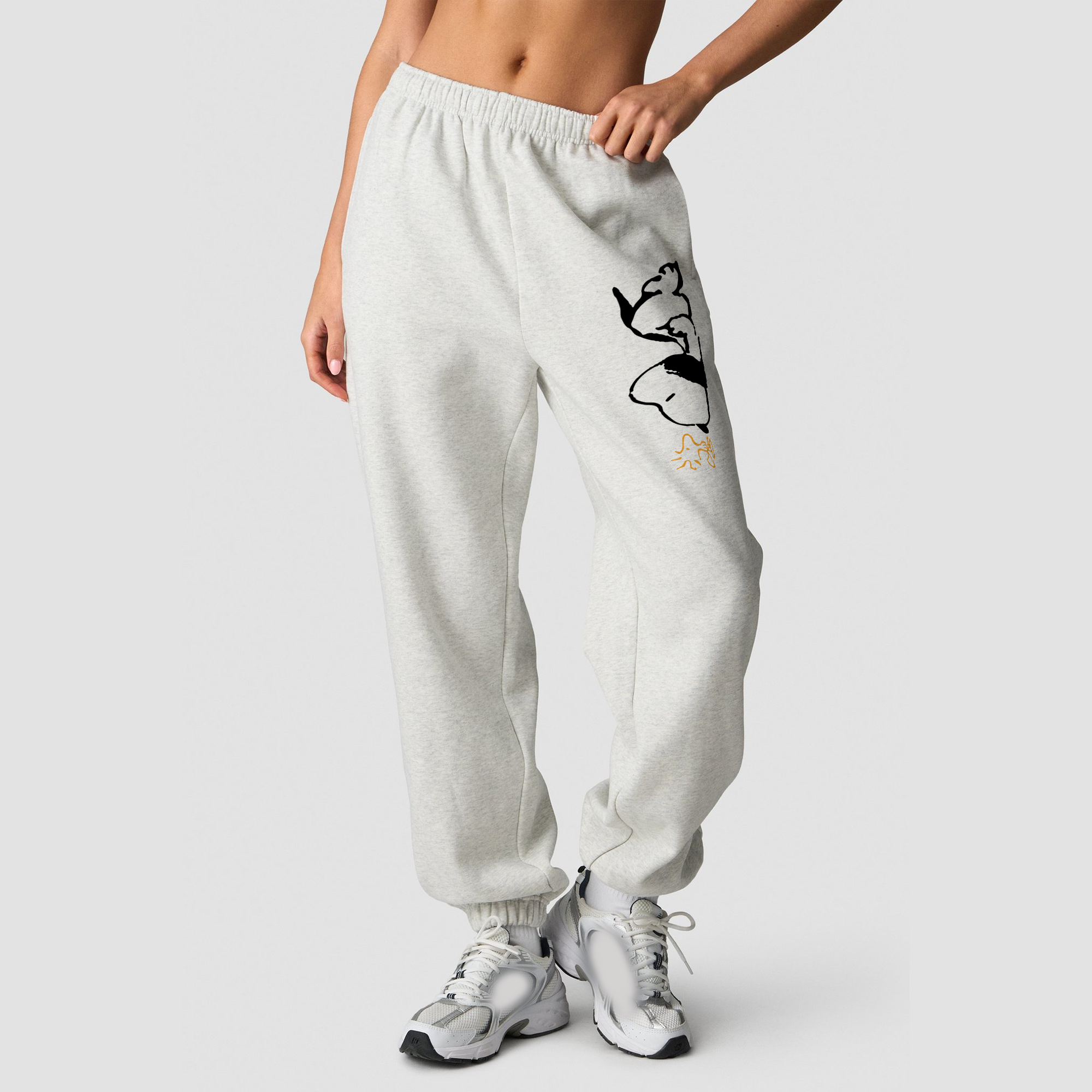 Christmas Snoopy Sweatpants, Snoopy Beagles Abbey Road Pants