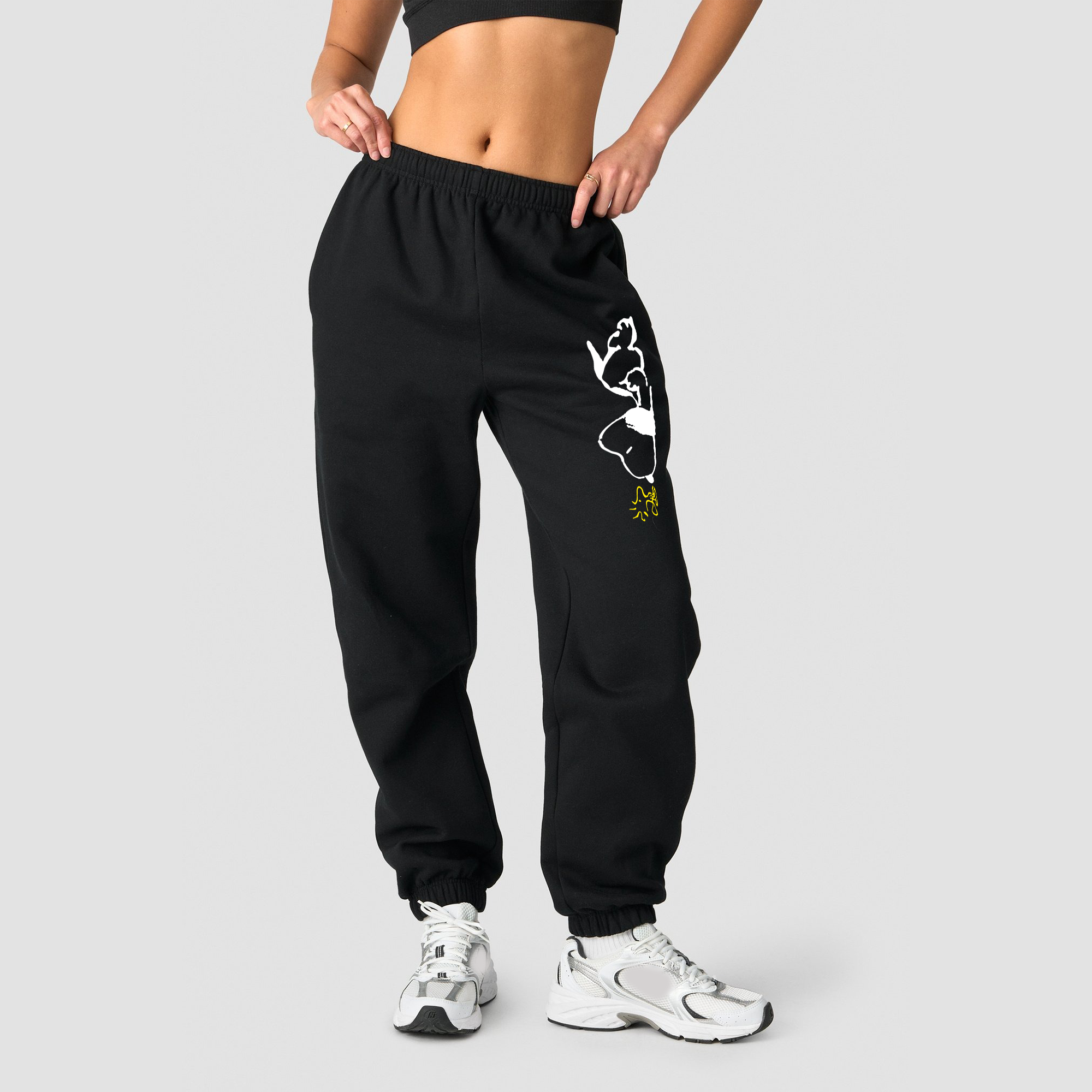 Christmas Snoopy Sweatpants, Snoopy Beagles Abbey Road Pants - Image 4