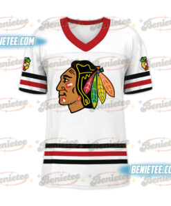 Alternative view of Black Hawk Unisex Christmas Vacation Football Jersey, Griswold Jersey, Christmas Gift, Retro Christmas, Clark Griswold, Christmas Vacation Drifit Jersey