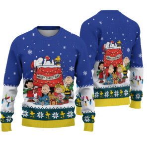 Funny Meme Ugly Christmas Sweater, Christmas Sweater Gift, Peanuts Snoopy Sweater