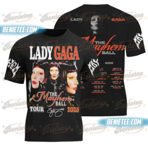 Cool Lady Gaga Mayhem 2025 New Album Baseball Jersey