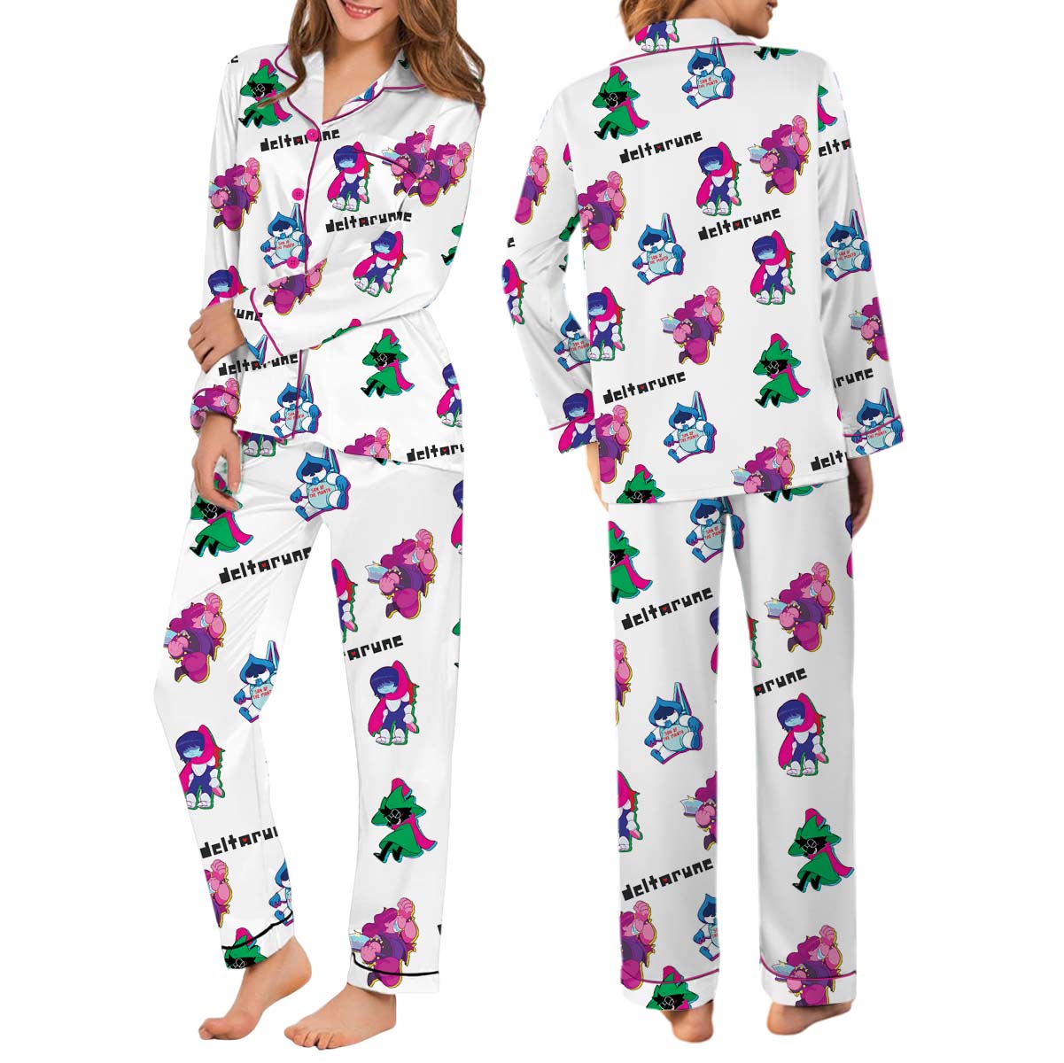 Deltarune Character Pajamas Set Long, Kris, Susie, Ralsei & Lancer - Image 3