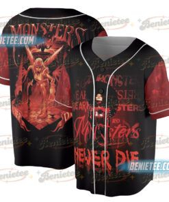 Lady Gaga Monsters Never Die Baseball Jersey, A Must-Have for The Mayhem Ball Tour Fans Authentic Plus Jersey