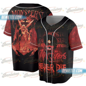 Lady Gaga Monsters Never Die Baseball Jersey, A Must-Have for The Mayhem Ball Tour Fans Authentic Plus Jersey