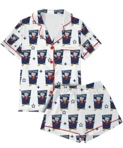 Alternative view of Tenna Deltarune Pajamas Set Short, DTG Video Game Shirt, Unisex Video Game Shirt, Cool Gift for Deltarune Fans, Tenna T-Shirt