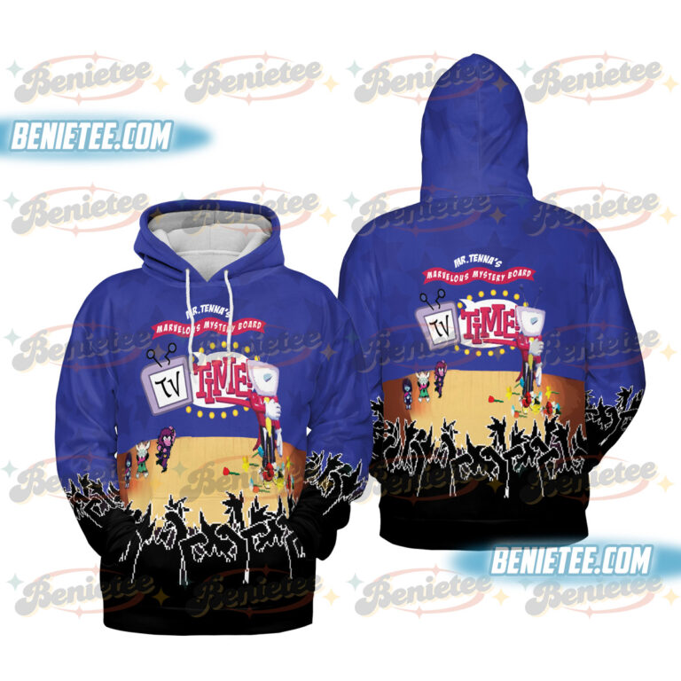 Tenna Deltarune ITS TV TIME Game Hoodie 3D, Deltarune Shirt