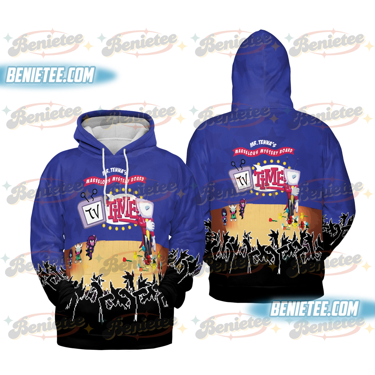 Tenna Deltarune ITS TV TIME Game Hoodie 3D, Deltarune Shirt