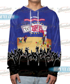 Alternative view of Tenna Deltarune ITS TV TIME Game Hoodie 3D, Deltarune Shirt