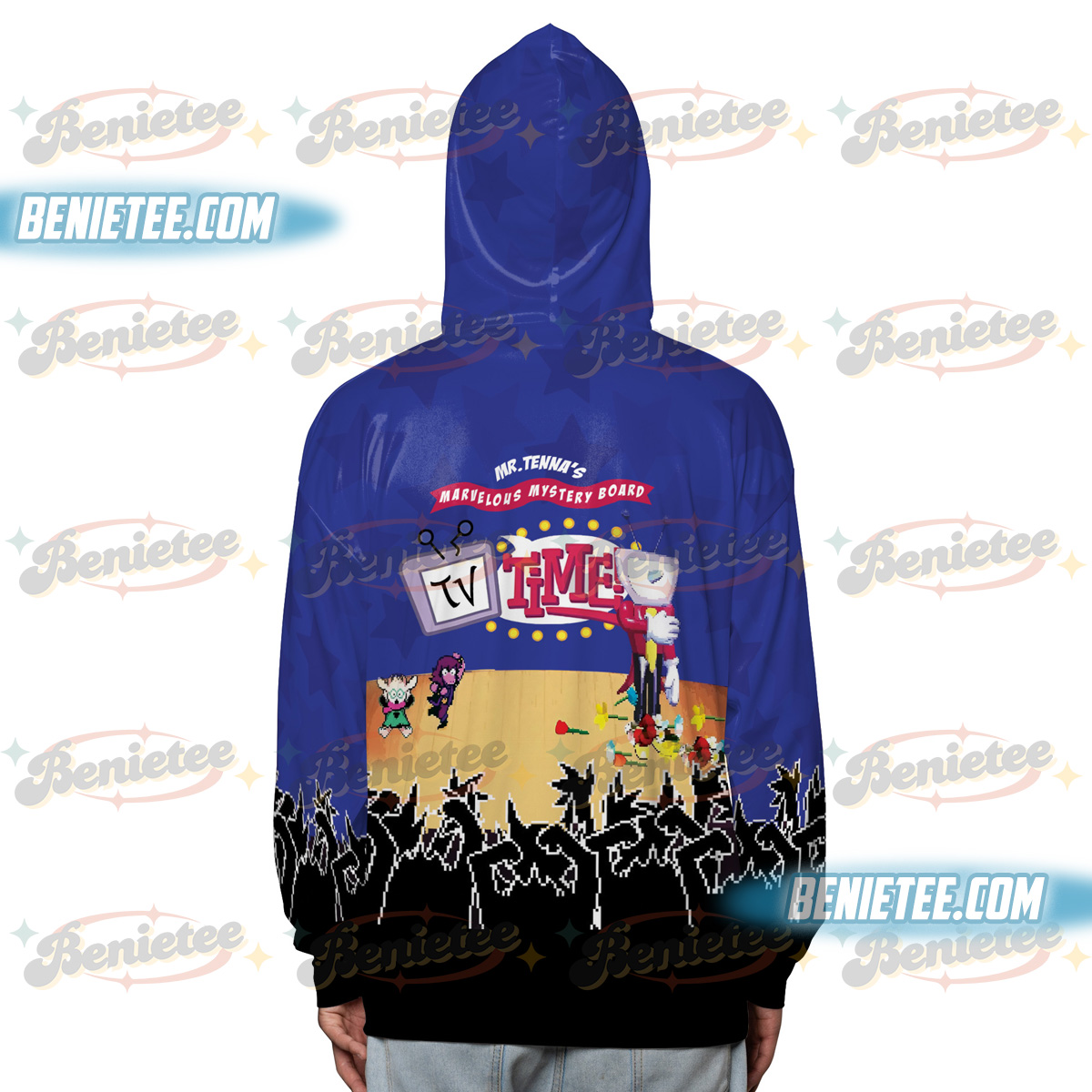 Tenna Deltarune ITS TV TIME Game Hoodie 3D, Deltarune Shirt - Image 4