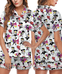 Deltarune Graphic Pajamas Set Short, Cool Undertale Inspired Pajamas