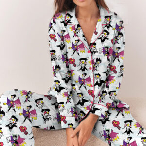 Deltarune Graphic Pajamas Set Long, Cool Undertale Inspired Pajamas
