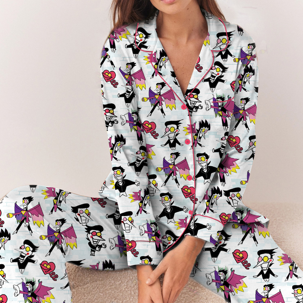 Deltarune Graphic Pajamas Set Long, Cool Undertale Inspired Pajamas