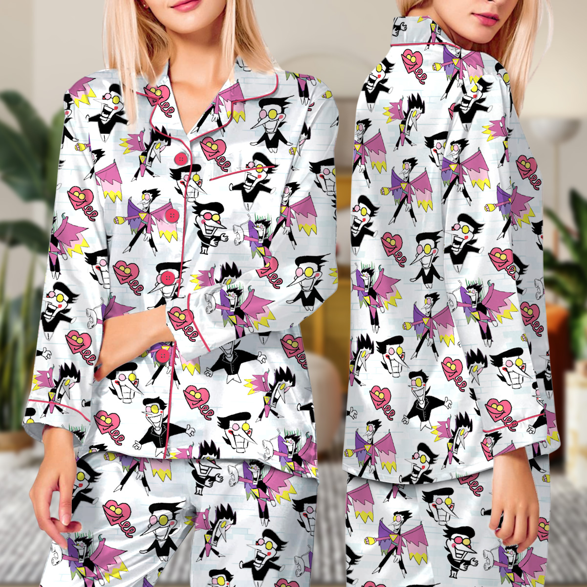 Deltarune Graphic Pajamas Set Long, Cool Undertale Inspired Pajamas - Image 3