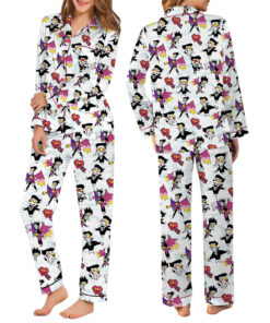 Alternative view of Deltarune Graphic Pajamas Set Long, Cool Undertale Inspired Pajamas