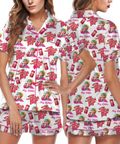 Baby Dr Pepper Pajamas Set Short, My Little Soda Pop Baby Pajamas, Saja Boys Shirt, Kpop Demon Hunters Merch