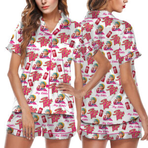 Baby Dr Pepper Pajamas Set Short, My Little Soda Pop Baby Pajamas, Saja Boys Shirt, Kpop Demon Hunters Merch