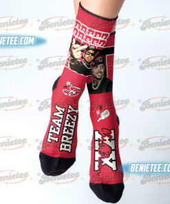2025 Breezy Bowl XX Tour Socks, Vintage Chris Brown Tour Socks