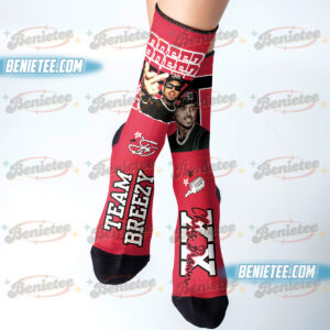 2025 Breezy Bowl XX Tour Socks, Vintage Chris Brown Tour Socks