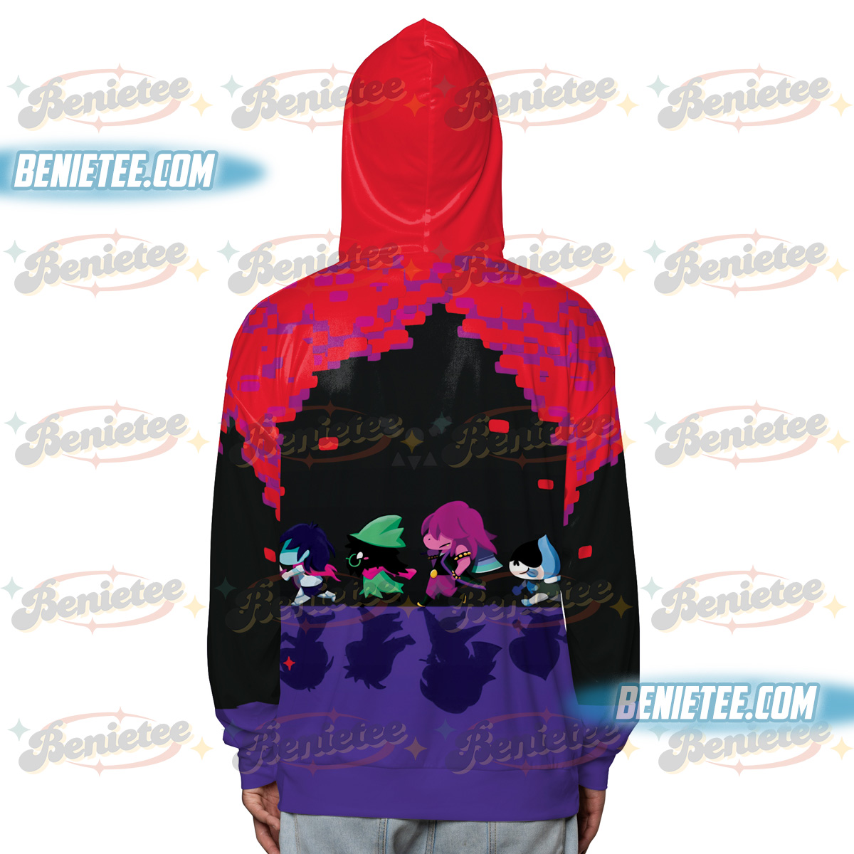 Kris Susie Ralsei Gaming Shirt 3D, Deltarune Hoodie 3D - Image 3