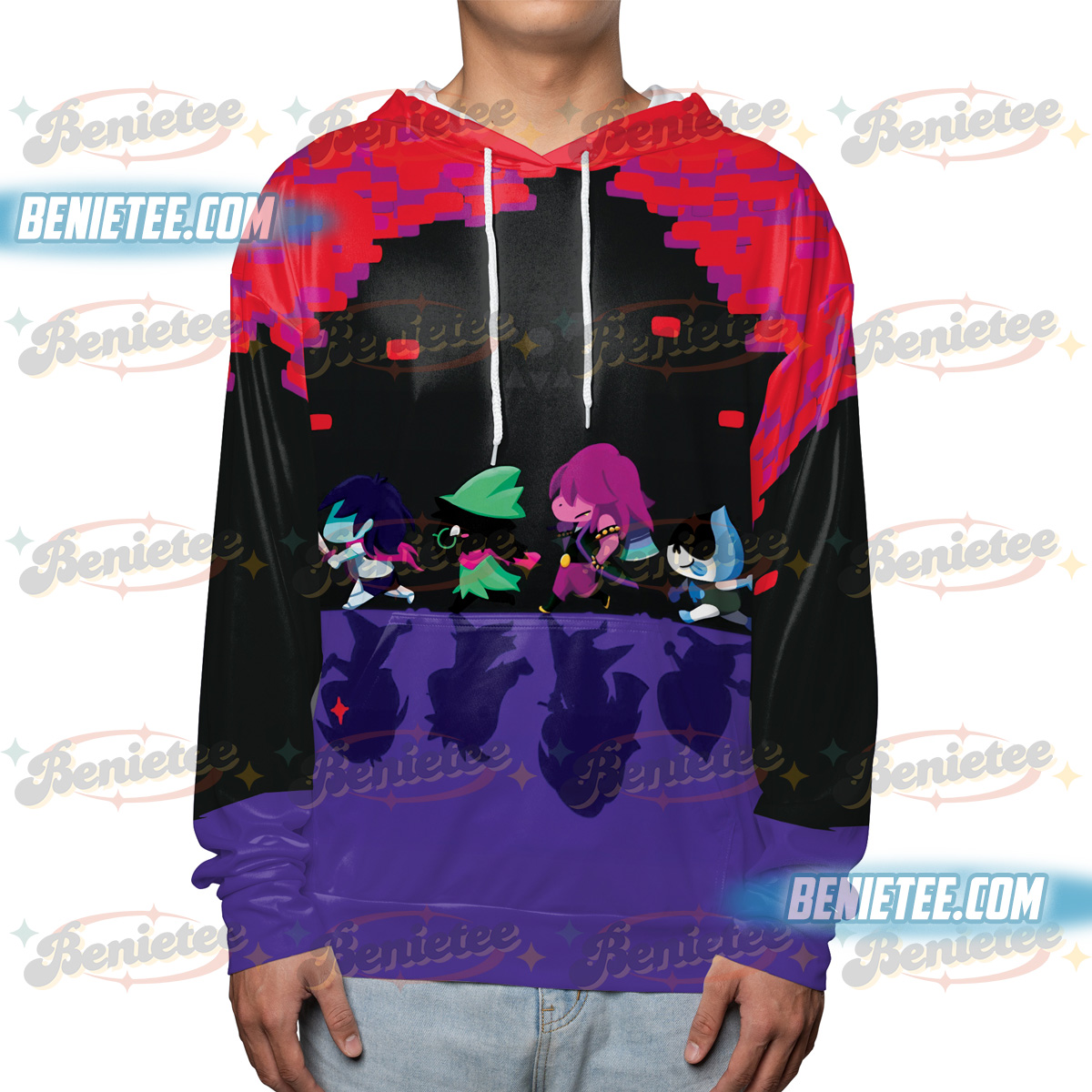 Kris Susie Ralsei Gaming Shirt 3D, Deltarune Hoodie 3D - Image 2