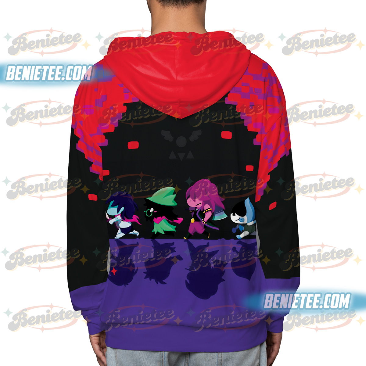 Kris Susie Ralsei Gaming Shirt 3D, Deltarune Hoodie 3D - Image 4