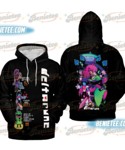 Deltarune Ralsei All Over Print Hoodie 3D, Gaming Apparel, Unique Gamer Gift