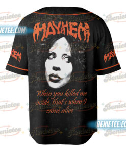 Alternative view of Mayhem Tour Baseball Jersey, Lady gaga Jersey, Pop Music Lover Shirt, Gift for Little Monster, Mayhem Shirt